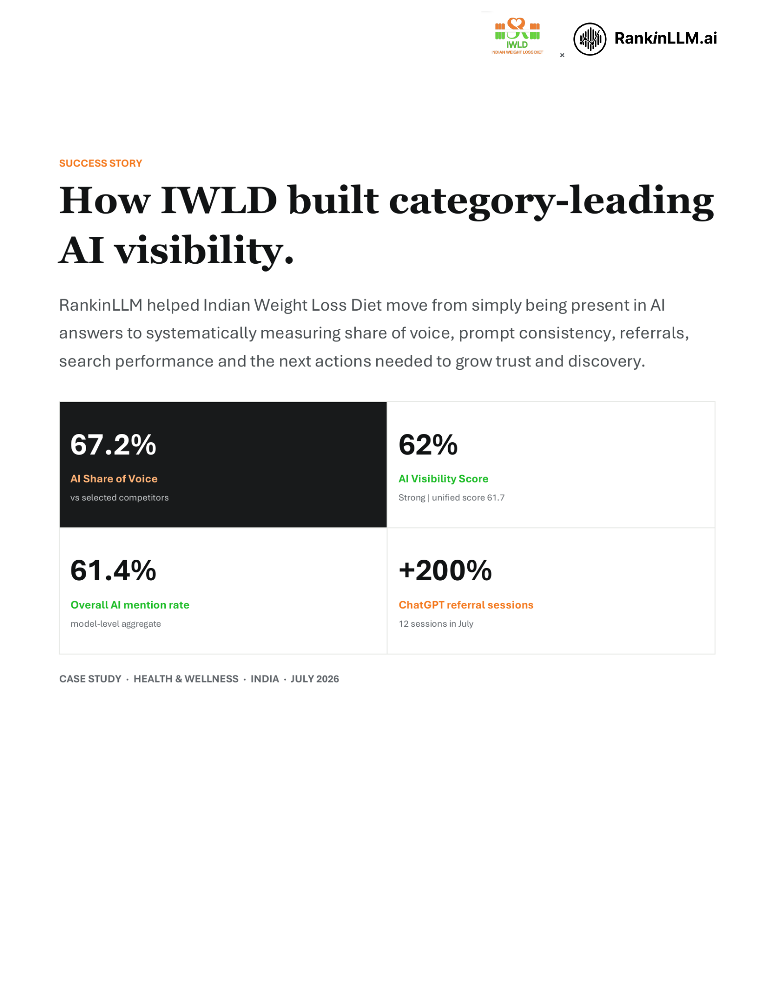 IWLD Success Story