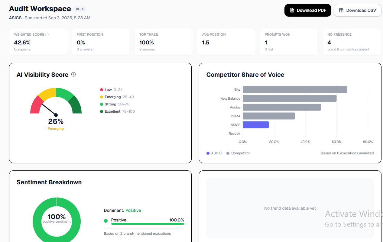 Audit Agent screenshot 1